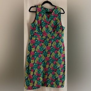 Talbots knit sheath dress